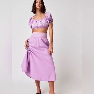 Free People Lotus Skirt